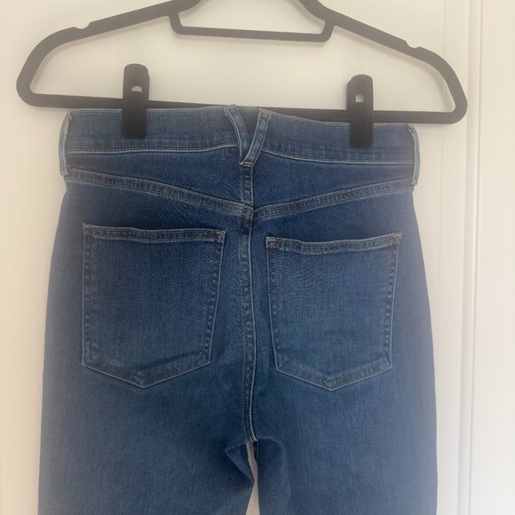 Veronica Beard Beverly Skinny Flare High Rise Raw Hem - Picture 4 of 6